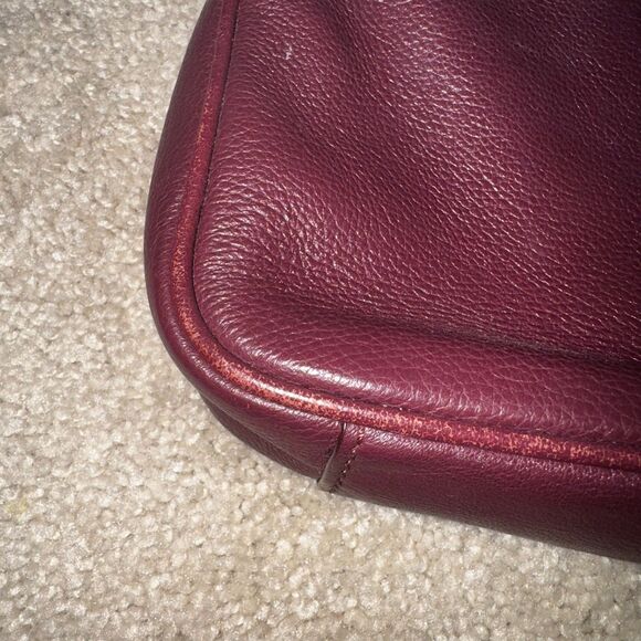 Marc Jacobs 'Take Your Marc - Percy' Crossbody Bag - Burgundy / Wine - Pre-Owned - Picture 4 of 16